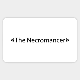 The Necromancer (Black) Sticker